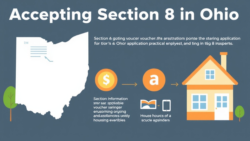 Real-world application diagram for accepting Section 8 in Ohio