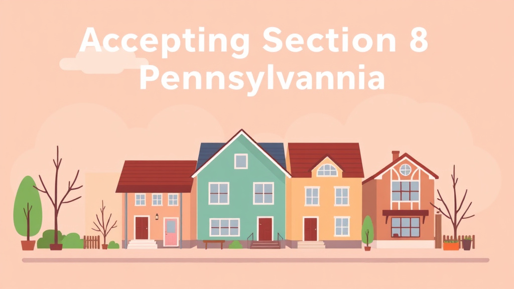 Illustration showing key concepts related to accepting section 8 in pennsylvania