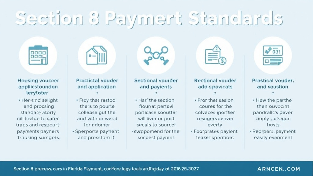 Step-by-step visual guide for implementing section 8 Payment Standards in Florida
