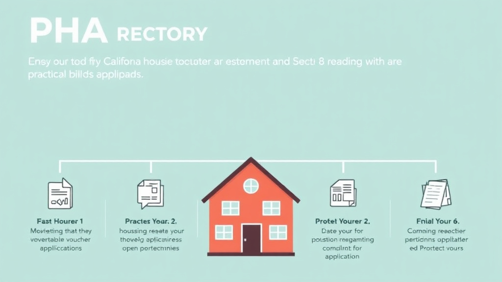 Practical checklist visual for PHA Directory for California