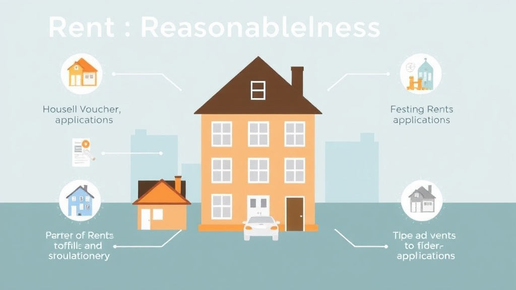 Real-world application diagram for rent Reasonableness in Ohio