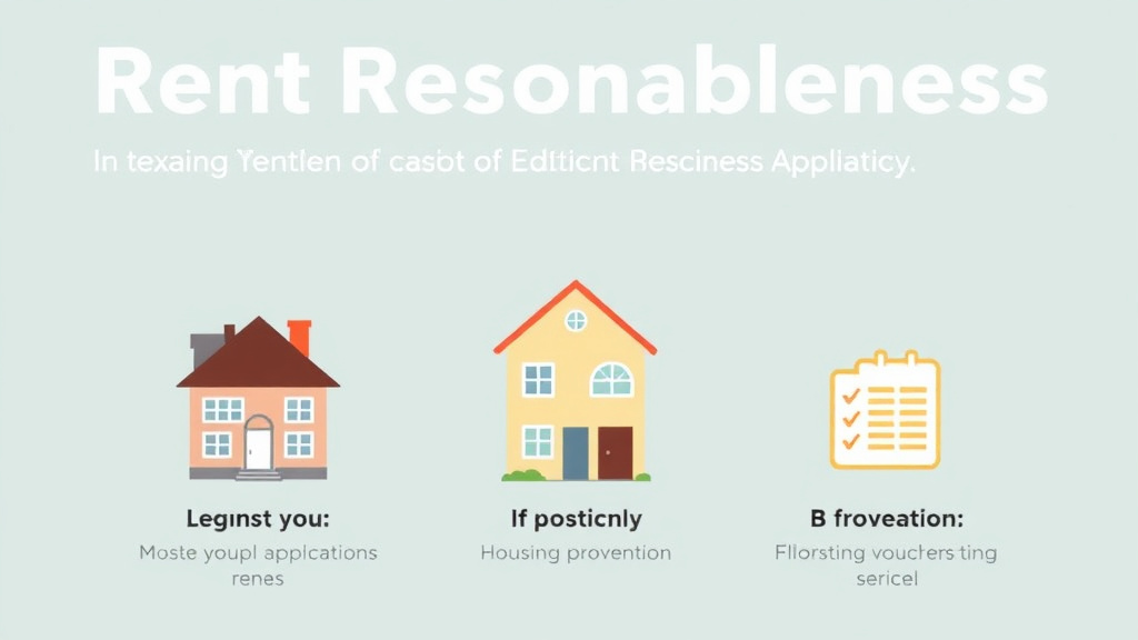 Practical workflow diagram for rent Reasonableness in Texas