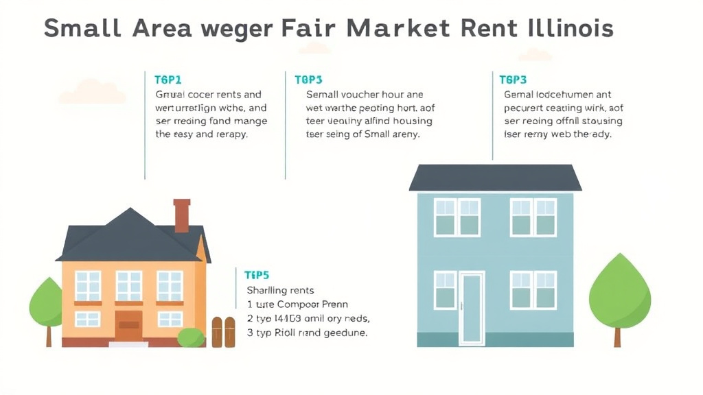 Process flow illustration for putting small Area Fair Market Rents in Illinois into action