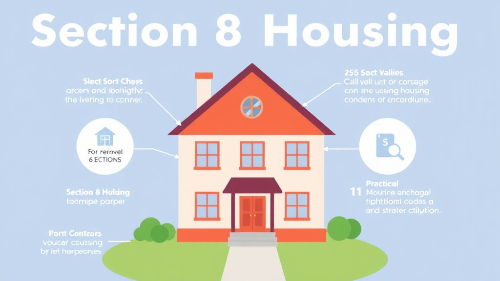 Process flow illustration for putting section 8 Housing in Delaware into action