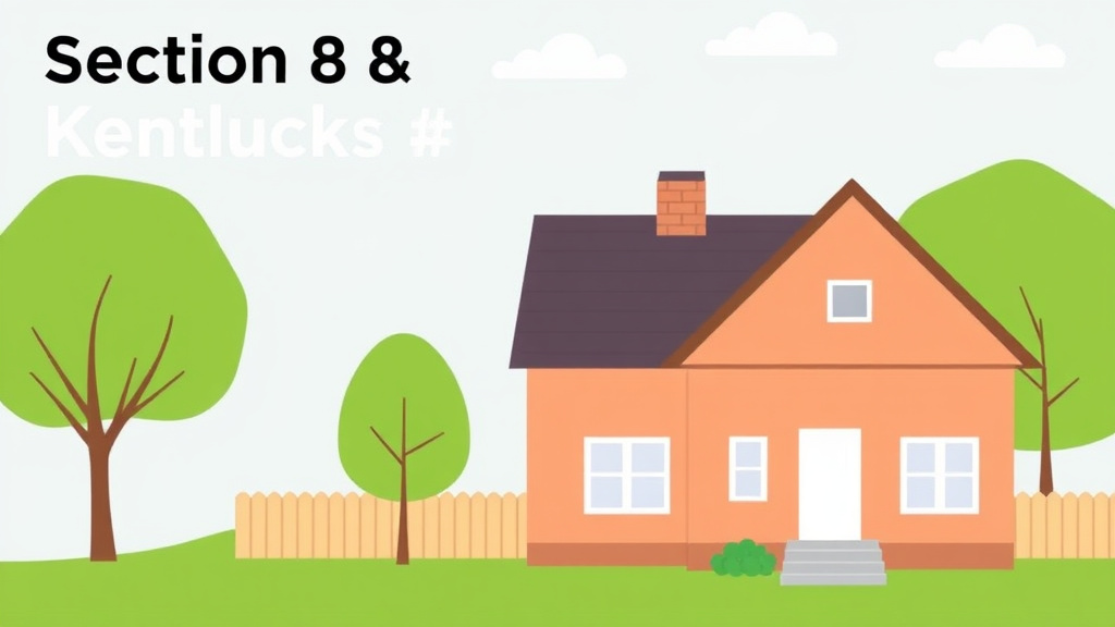 Action-oriented illustration showing how to apply section 8 Housing in Kentucky