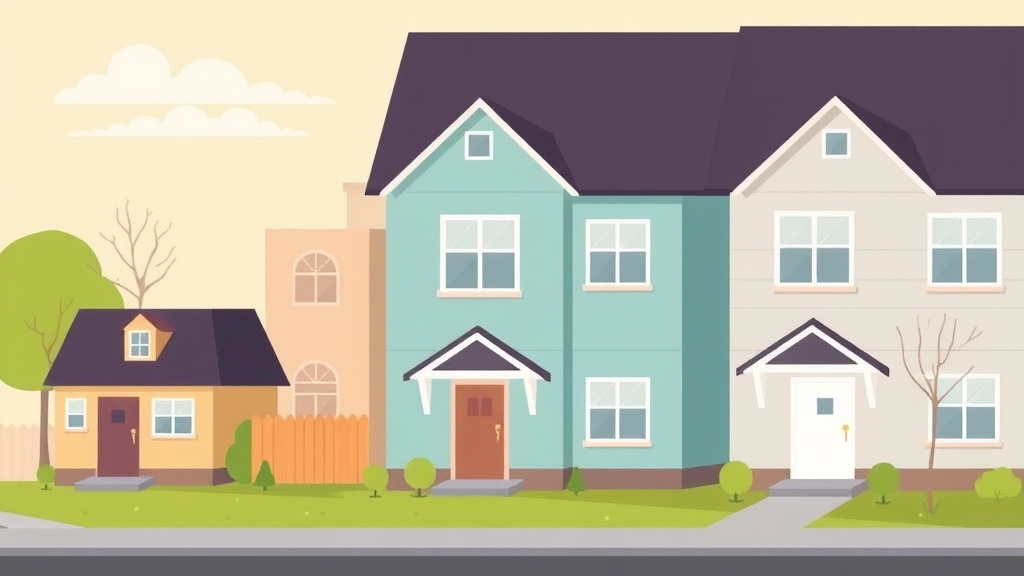 A professional illustration depicting section 8 Housing in Massachusetts