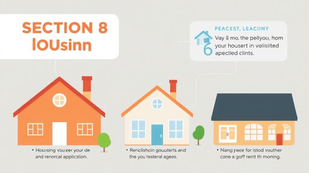 Action-oriented illustration showing how to apply section 8 Housing in Ohio