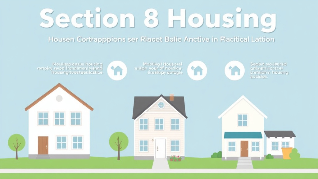 Action-oriented illustration showing how to apply section 8 Housing in Rhode Island