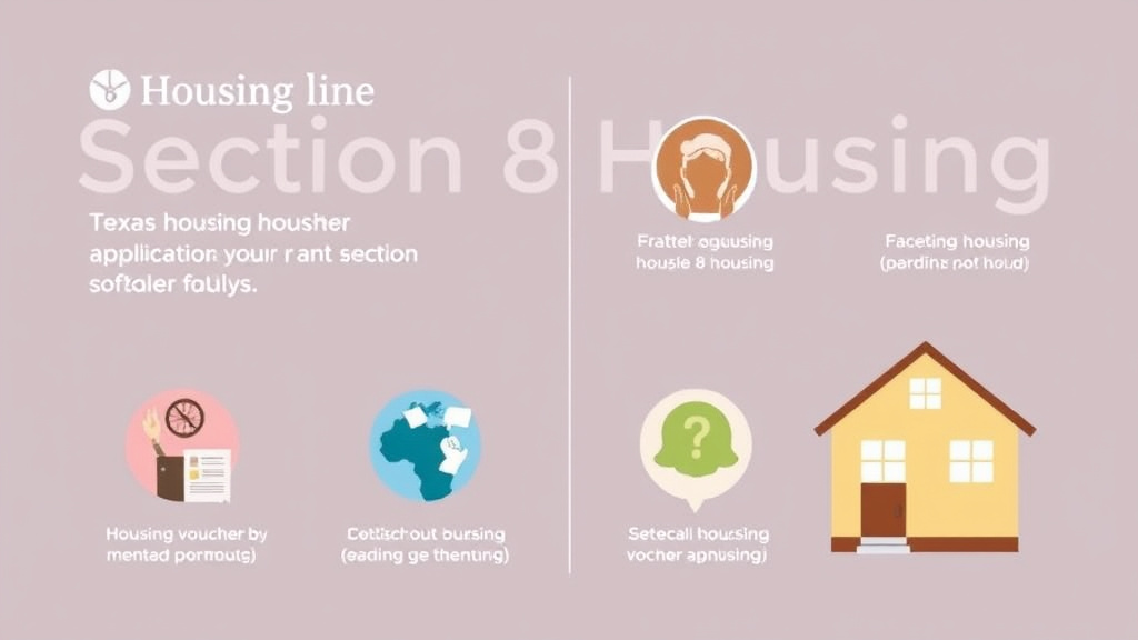 Practical workflow diagram for section 8 Housing in Texas