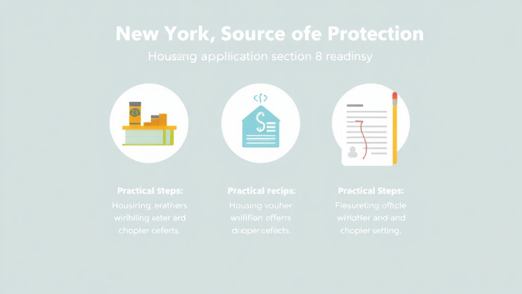 Visual guide for practical steps in new york source of income protection