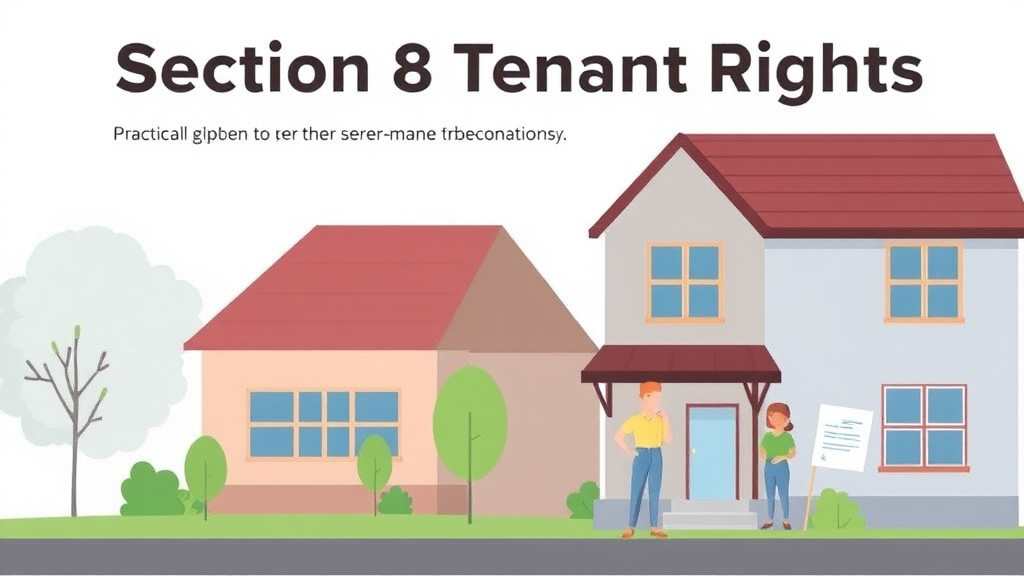 Visual guide for practical steps in section 8 tenant rights in georgia