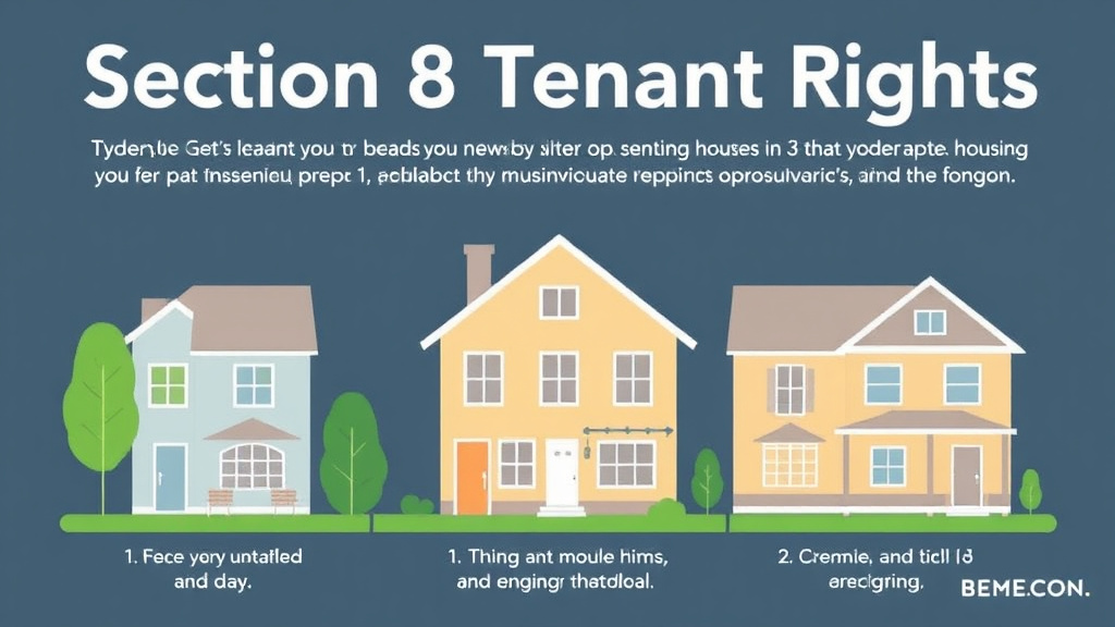 Visual guide for practical steps in section 8 tenant rights in oregon