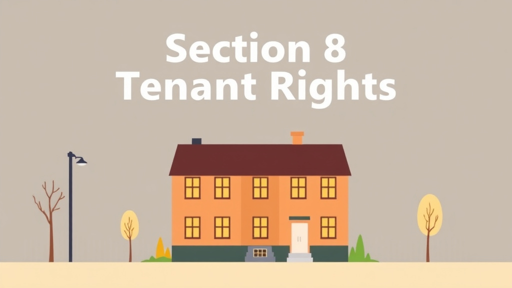 Illustration showing key concepts related to section 8 tenant rights in pennsylvania