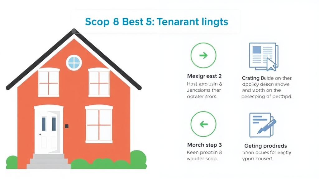 Illustration showing key concepts related to section 8 tenant rights in virginia