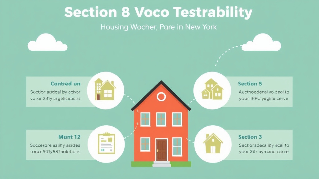Visual guide for practical steps in section 8 voucher portability in new york