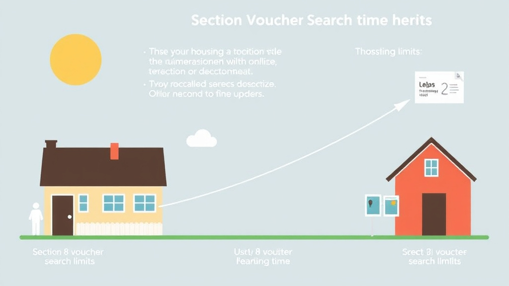 Process flow illustration for putting section 8 Voucher Search Time Limits into action