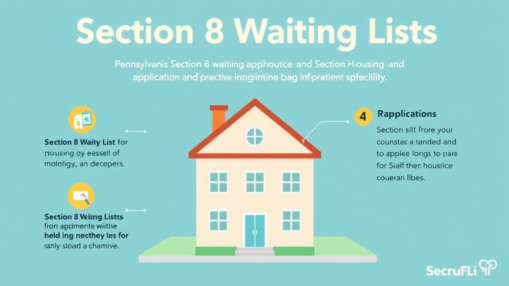 Visual guide for practical steps in section 8 waiting lists in pennsylvania