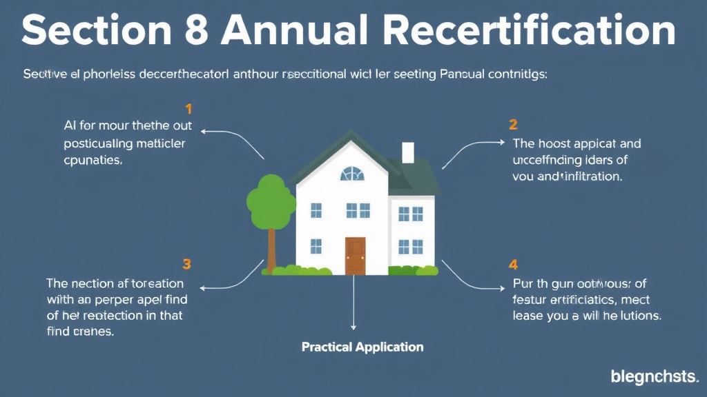 Implementation roadmap for section 8 Annual Recertification with actionable steps