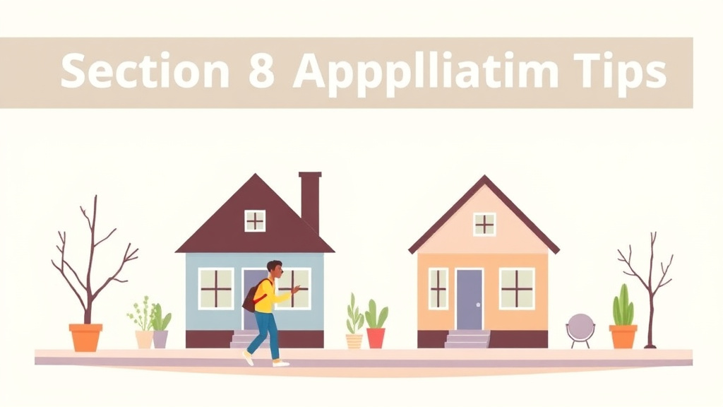 Clear illustration of section 8 Application Tips with supporting details