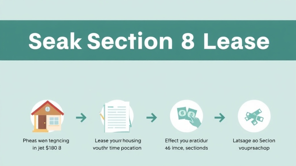 Process flow illustration for putting breaking a Section 8 Lease into action