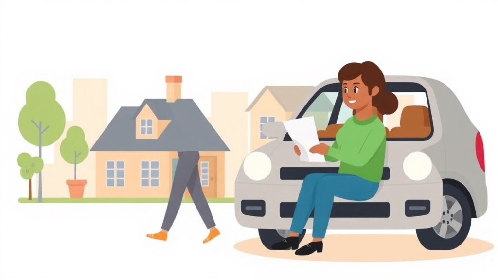 Detailed visual representation of section 8 and Car Ownership