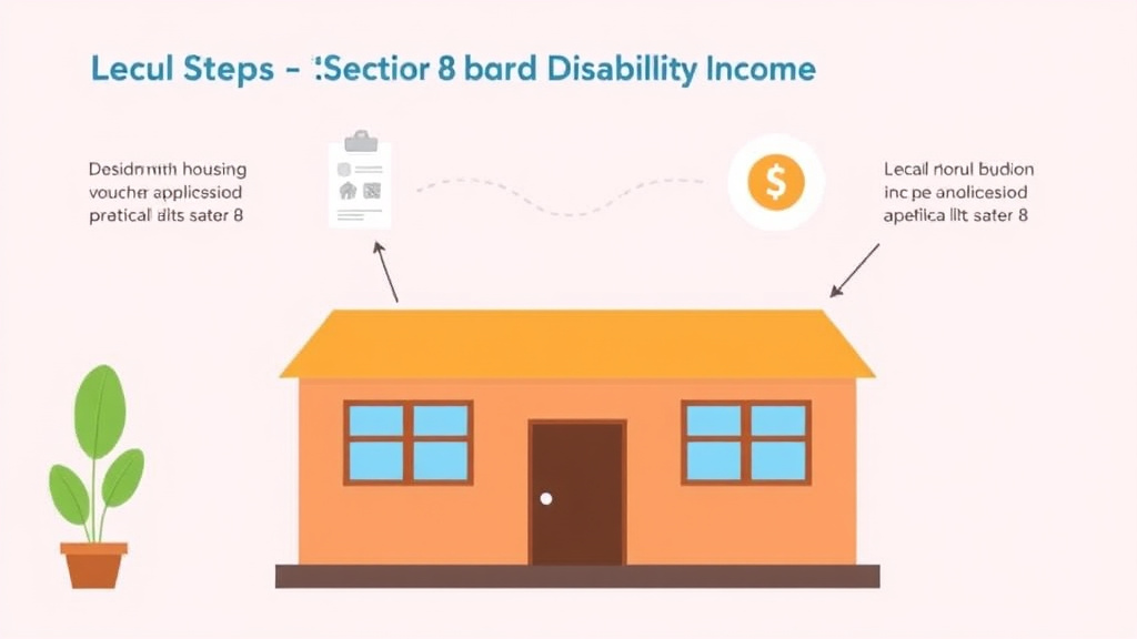 Practical checklist visual for section 8 and Disability Income