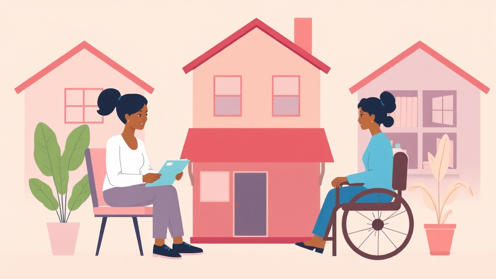 Clear illustration of section 8 for Persons with Disabilities with supporting details