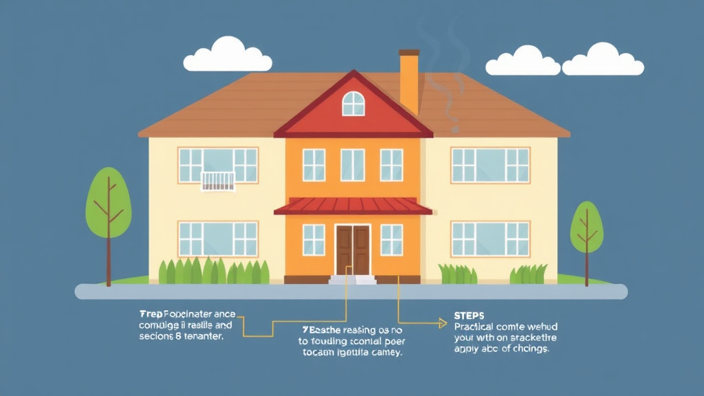 Visual guide for practical steps in emergency repairs for section 8 tenants