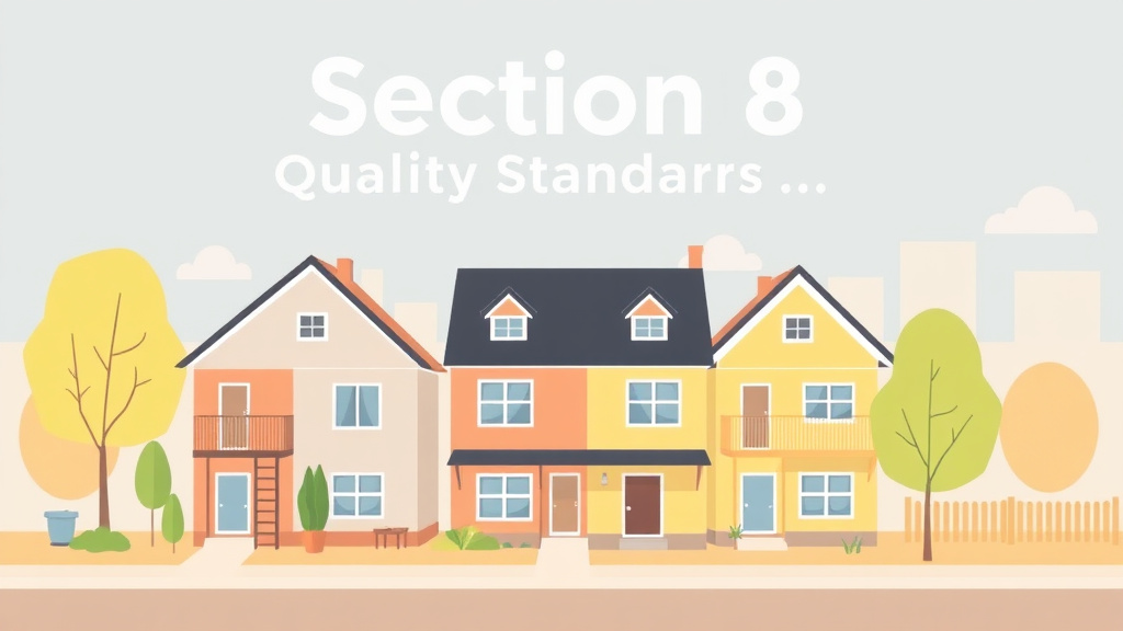 Detailed visual representation of section 8 Housing Quality Standards for Tenants
