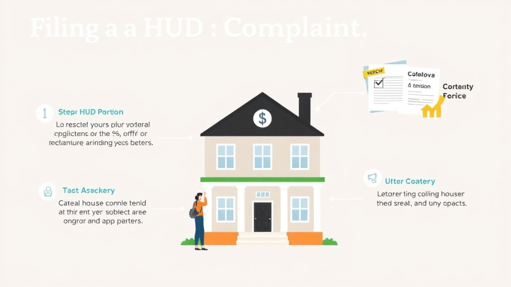 Real-world application diagram for filing a HUD Complaint