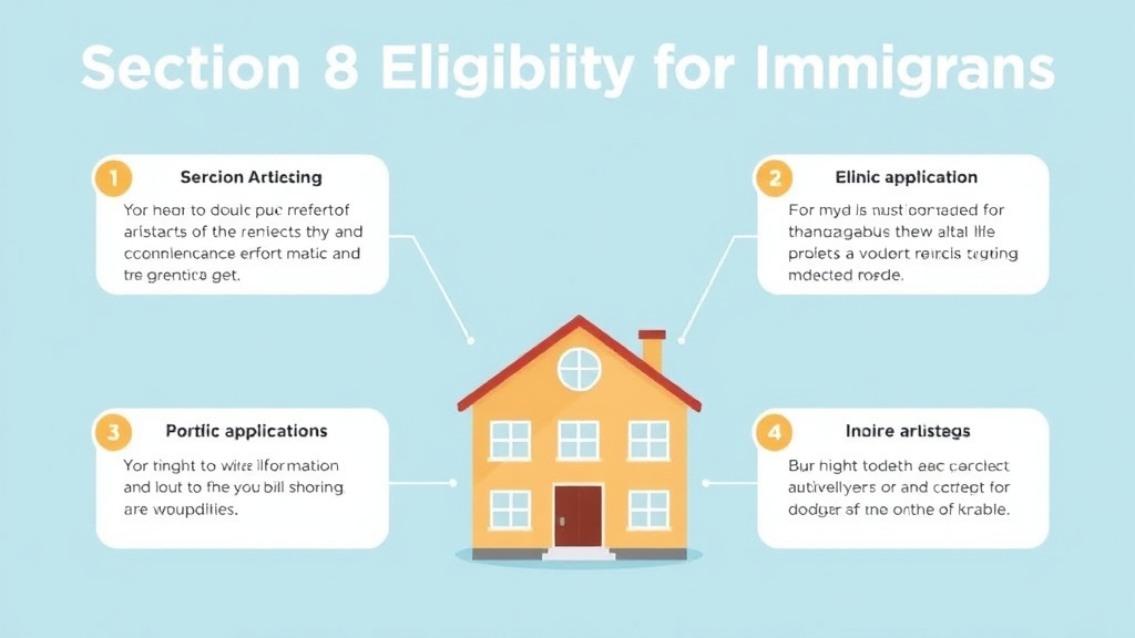 Step-by-step visual guide for implementing section 8 Eligibility for Immigrants