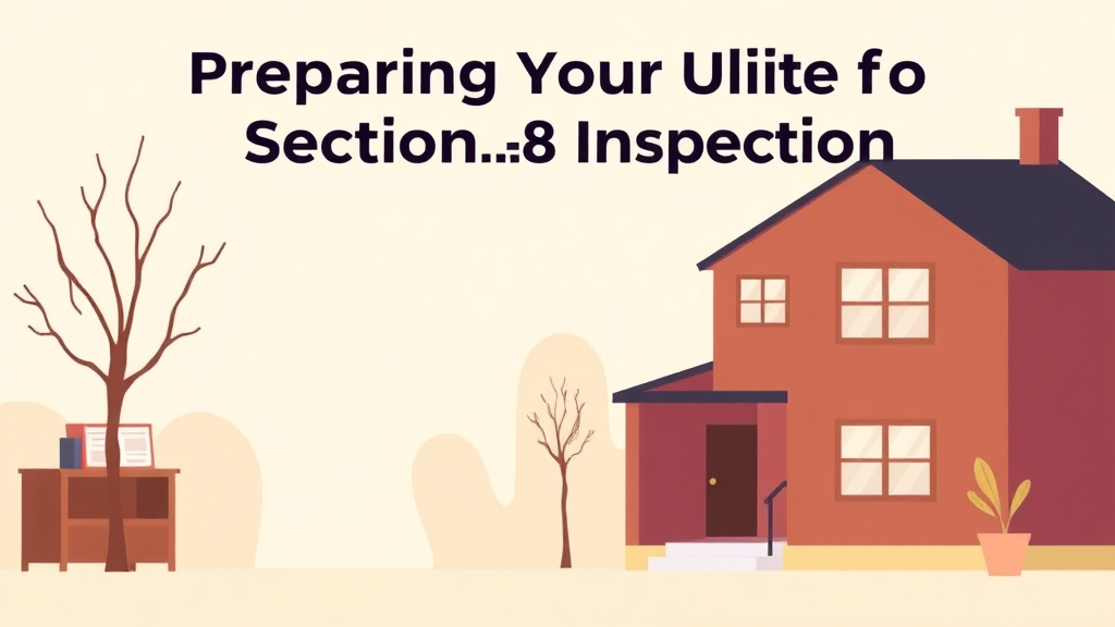 Illustration showing key concepts related to preparing your unit for section 8 inspection