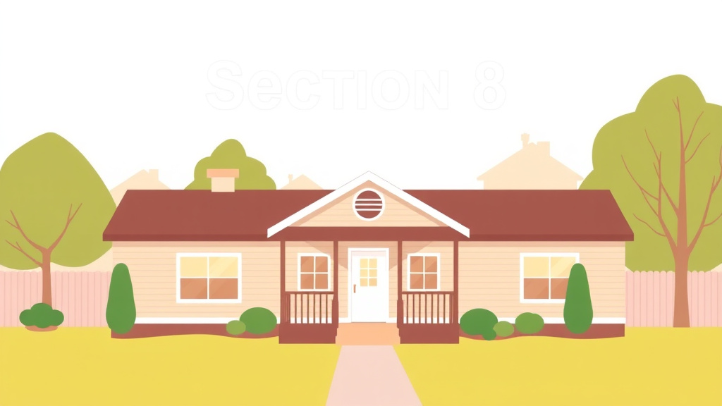 Illustration showing key concepts related to section 8 for manufactured homes
