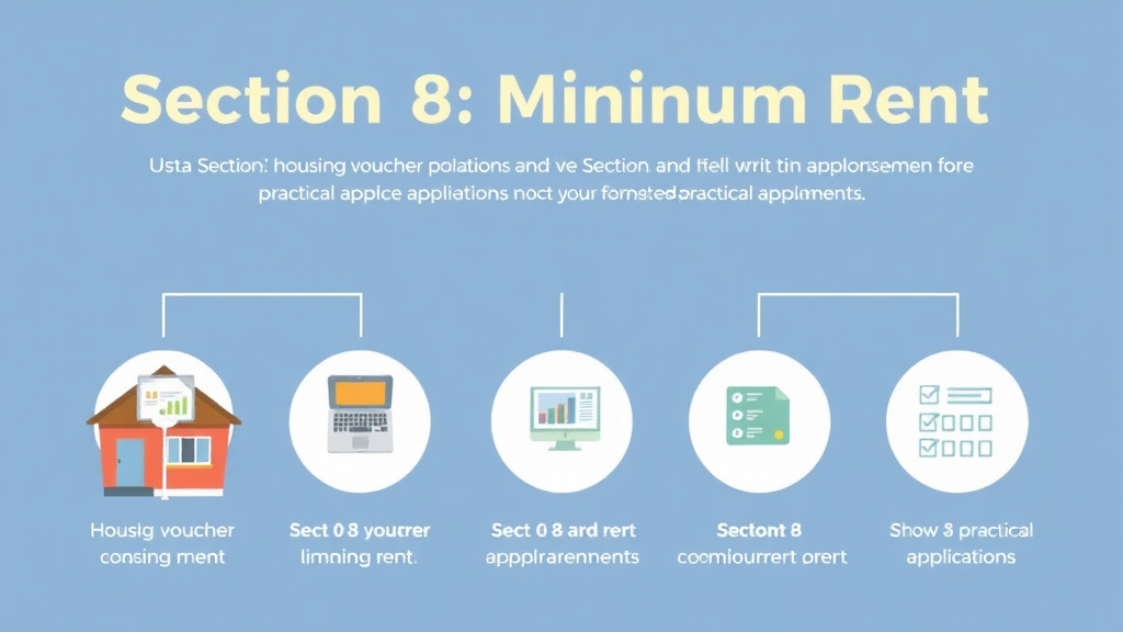 Real-world application diagram for section 8 Minimum Rent