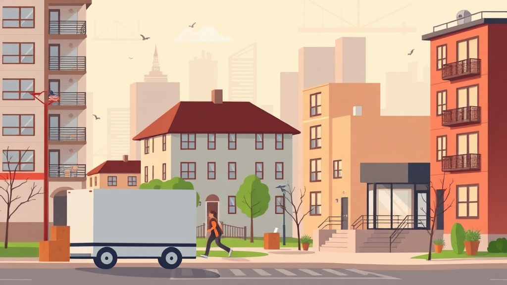 Visual overview of moving to a New City with Section 8 with key concepts highlighted