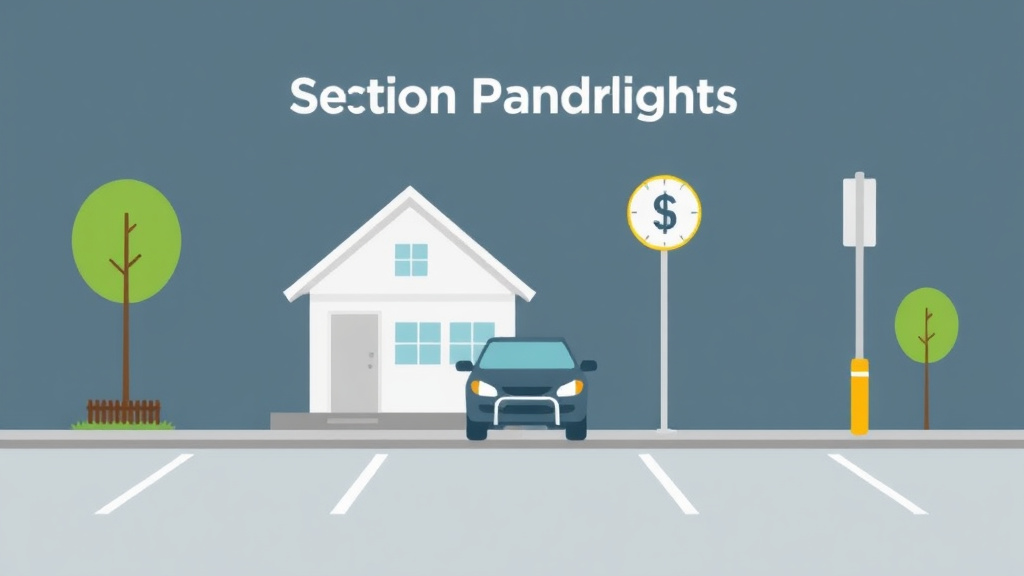 Visual guide for practical steps in section 8 parking rights