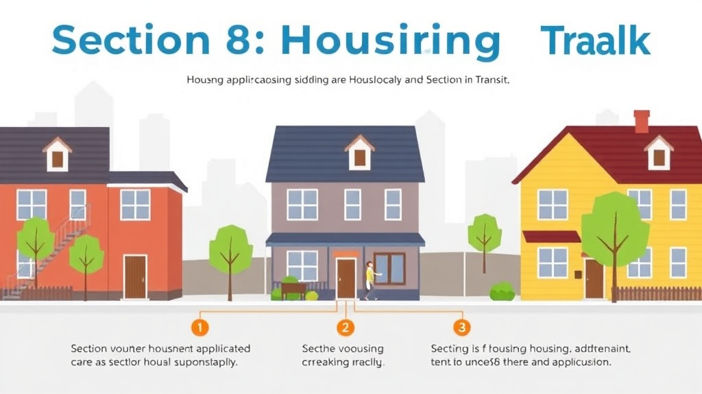 Action-oriented illustration showing how to apply section 8 Housing Near Public Transit