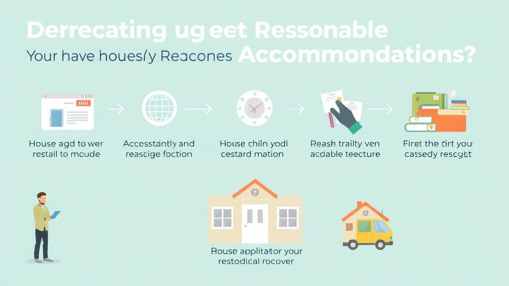 Step-by-step visual guide for implementing requesting Reasonable Accommodations