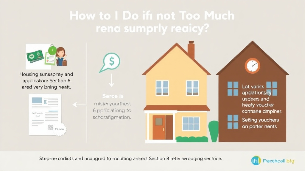 Practical checklist visual for what to Do If Charged Too Much Rent on Section 8