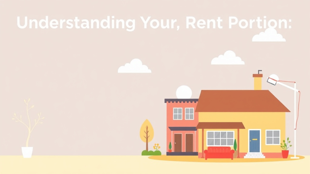 Conceptual diagram showing how your Rent Portion works in practice