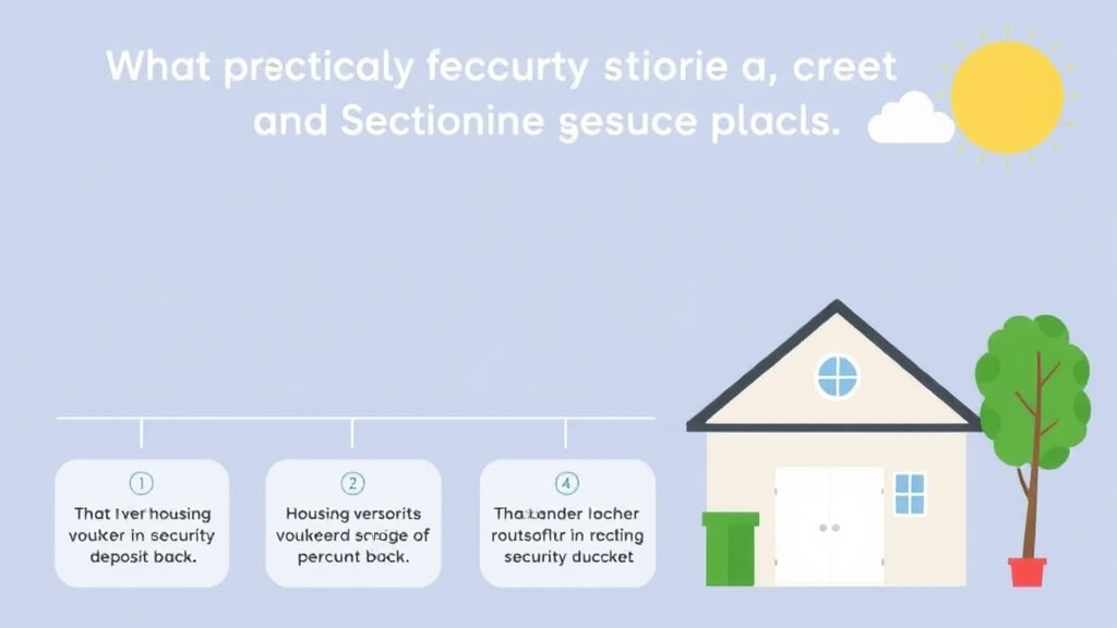 Hands-on guide visualization for getting Your Section 8 Security Deposit Back