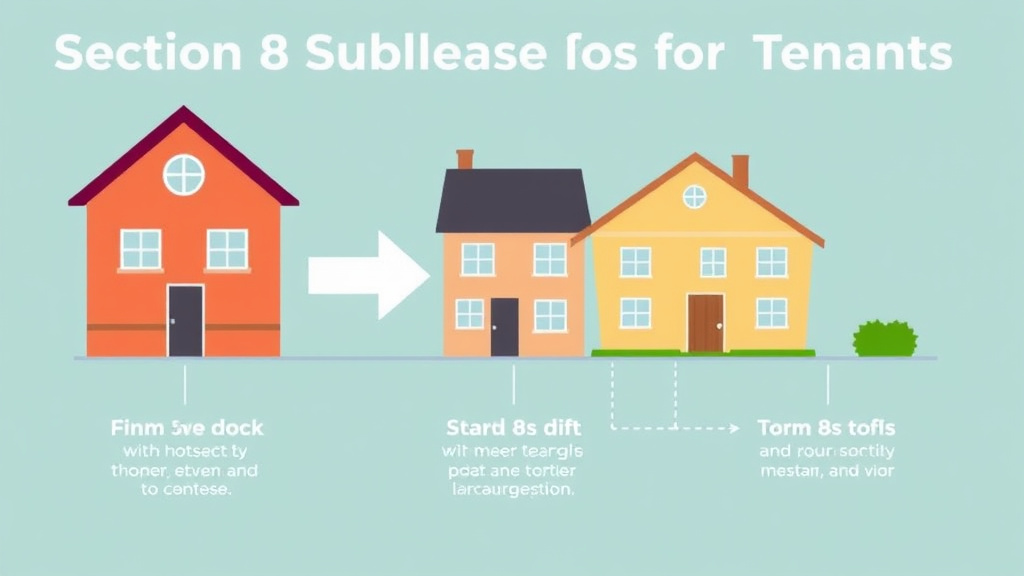Practical workflow diagram for section 8 Sublease Rules for Tenants