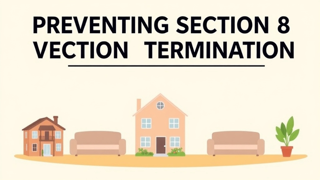 Clear illustration of preventing Section 8 Voucher Termination with supporting details